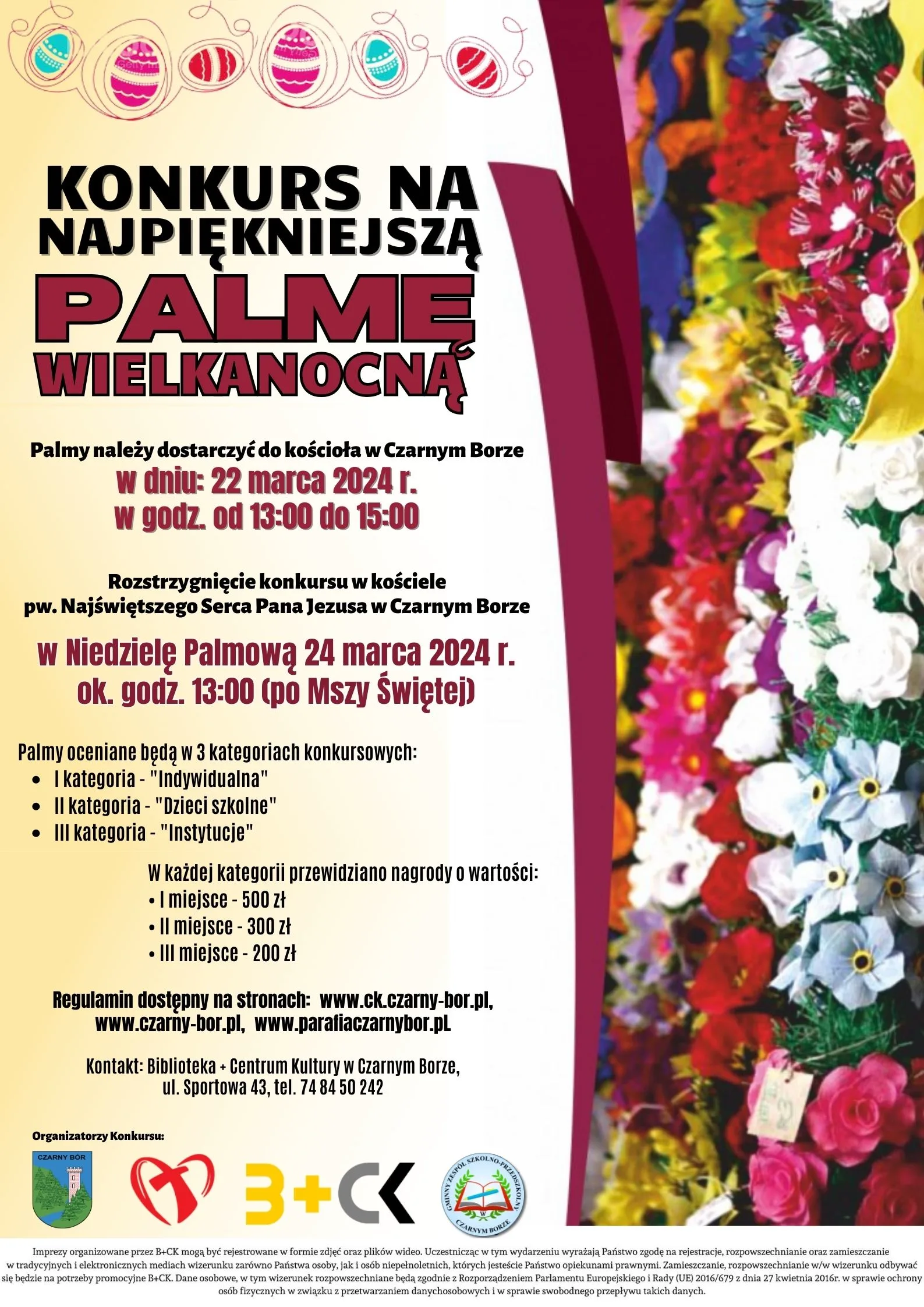 Konkurs na NAJPIĘKNIEJSZĄ PALMĘ WIELKANOCNĄ