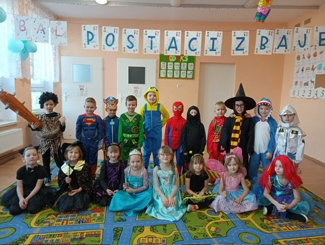„Bal postaci z bajek” w Naszym Przedszkolu