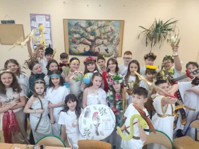 LEKCJA NA OLIMPIE SPOTKANIE Z BOGAMI