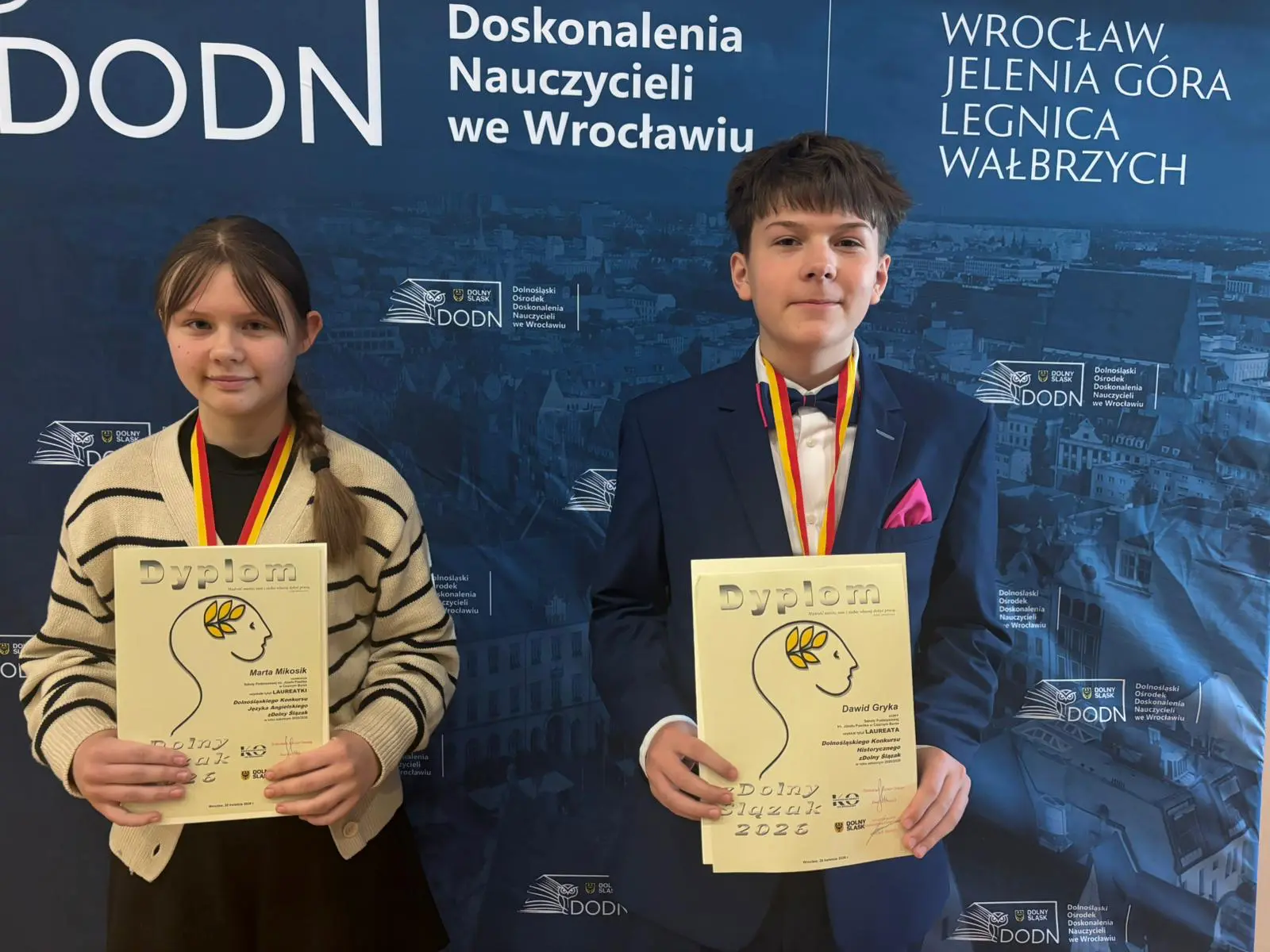 Zdjęcie 1 z galerii Marta i Dawid z medalami