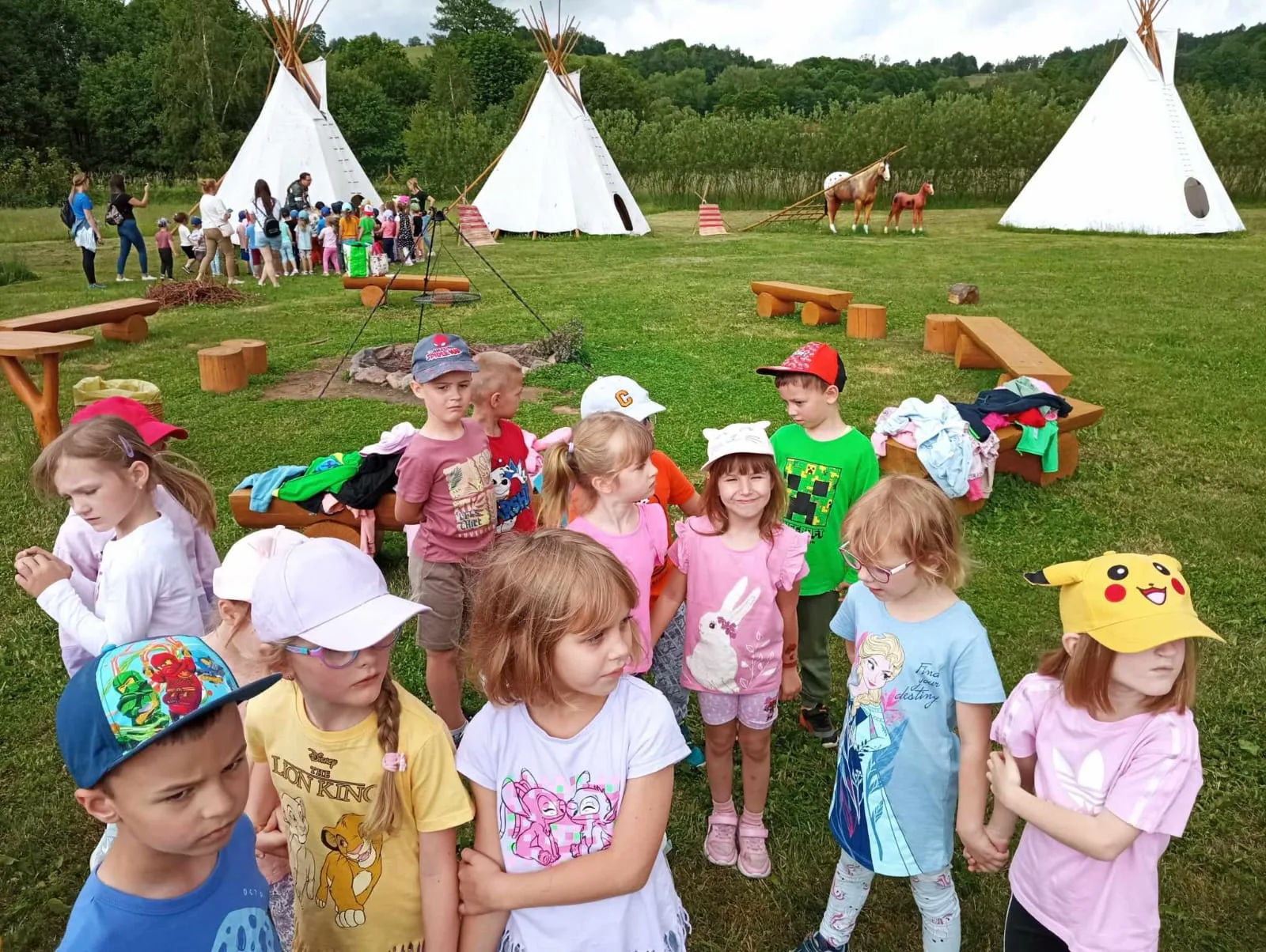 Przedszkolaki w Wiosce Indiańskiej!