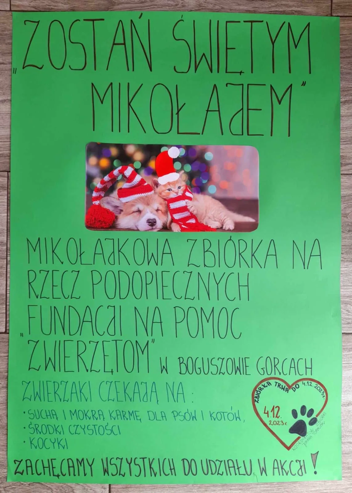 "ZOSTAŃ ŚWIĘTYM MIKOŁAJEM"