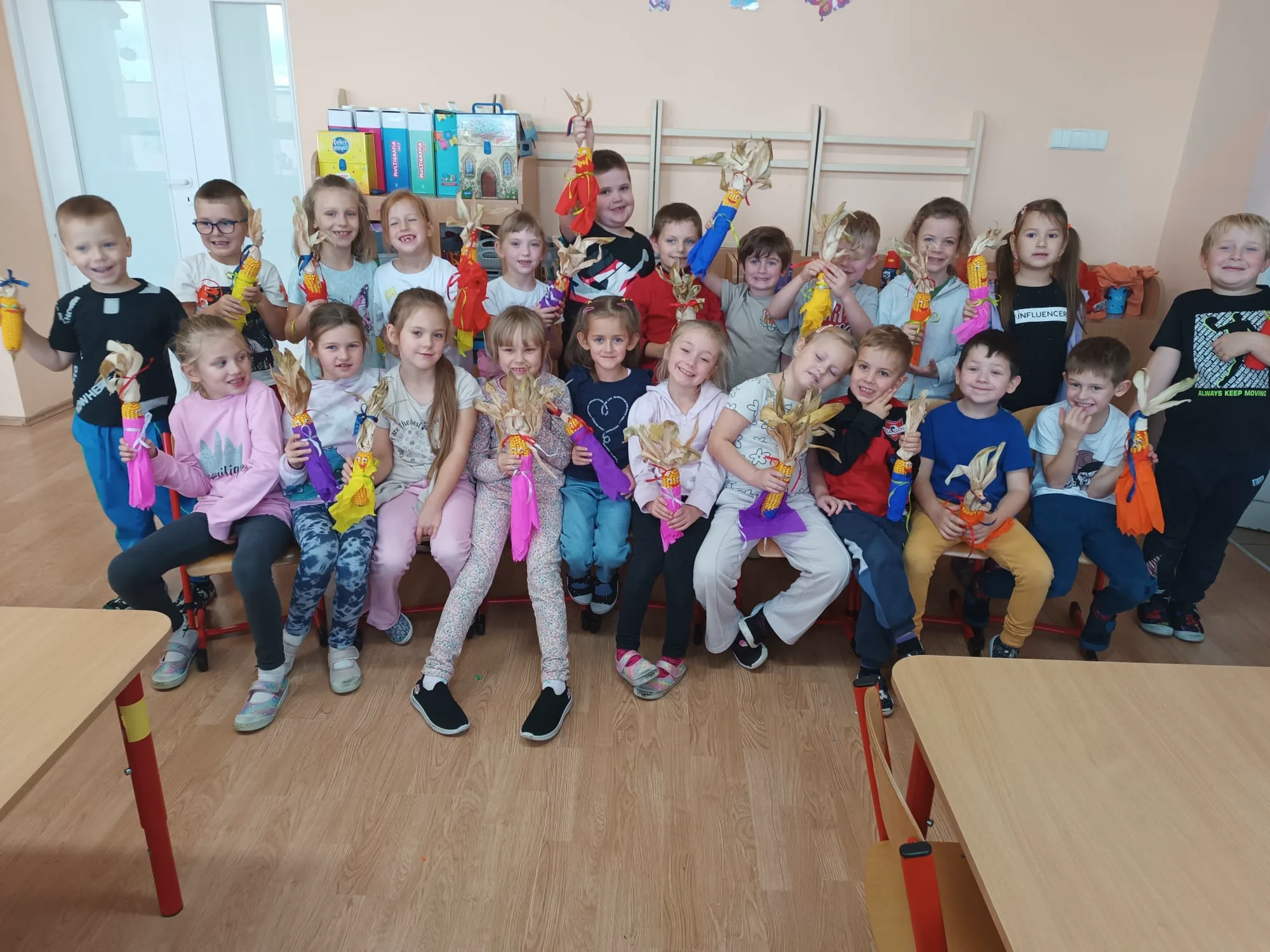 KUKURYDZIANE LALKI - JESIENNE ZABAWKI