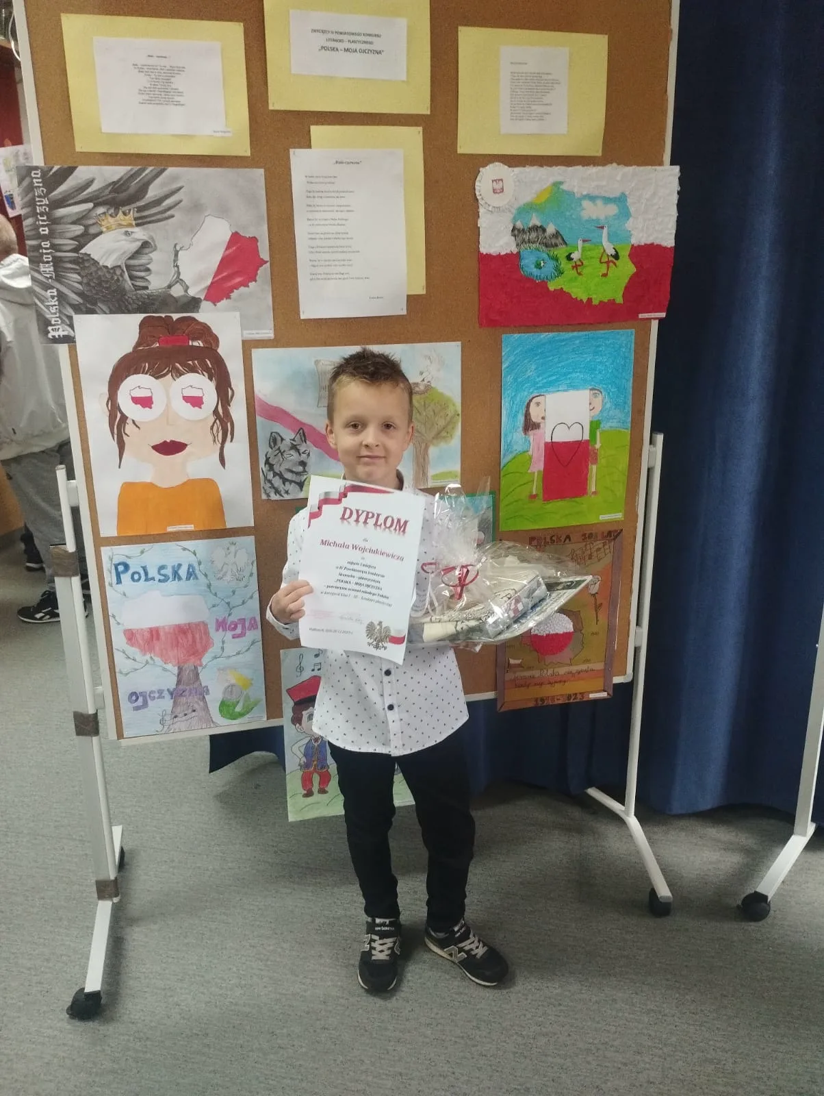 I MIEJSCE W POWIATOWYM KONKURSIE DLA MICHAŁA WOJCIUKIEWICZA