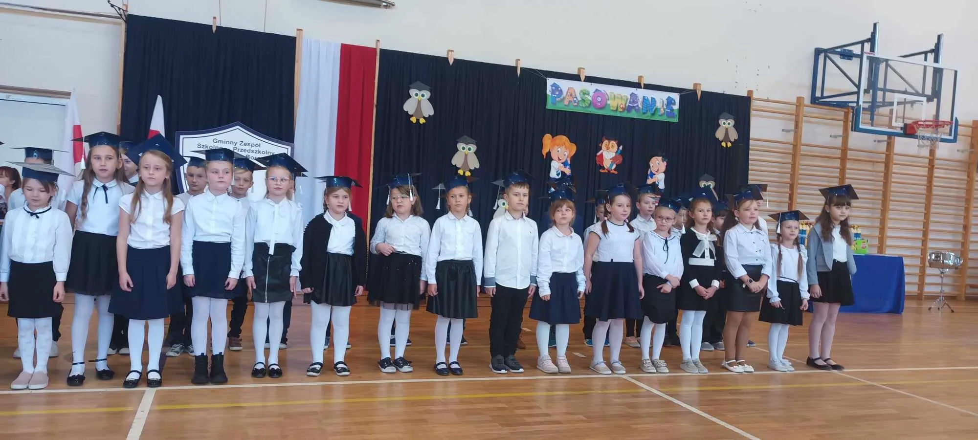 MĄDRA SOWA, KLUCZE I PASOWANIE NA PIERWSZOKLASISTĘ