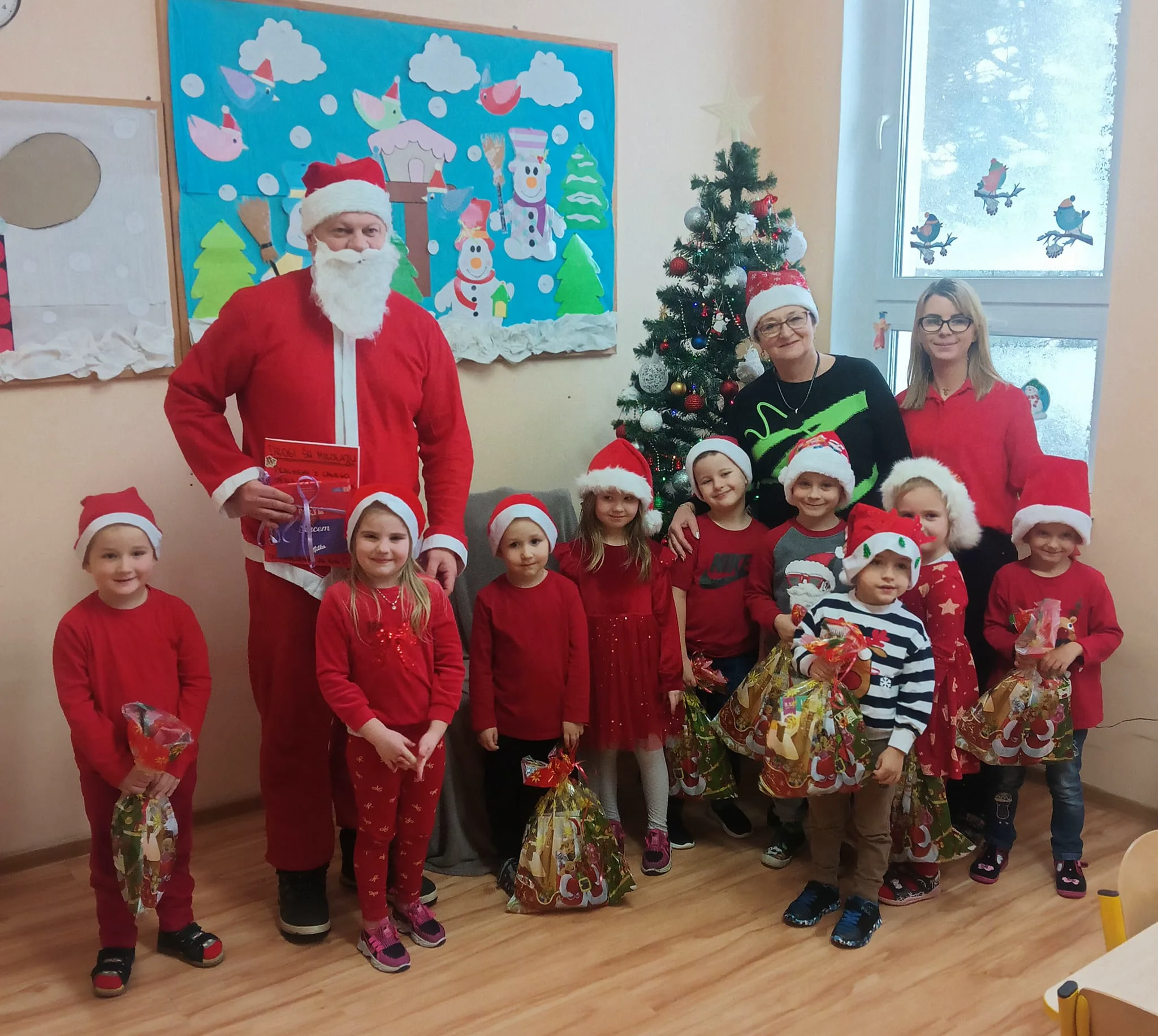 Wizyta Św. Mikołaja w Naszym Przedszkolu