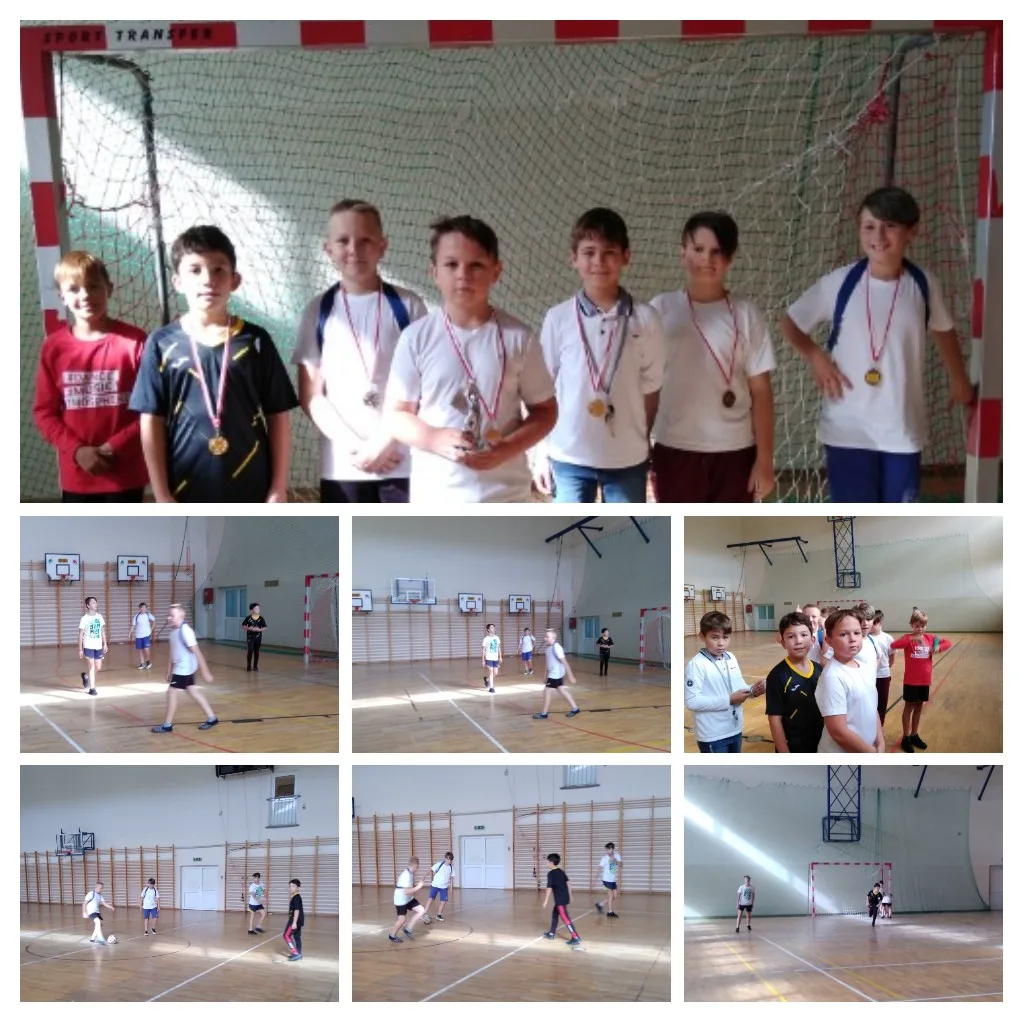 TURNIEJ  PIŁKI HALOWEJ  - trójki