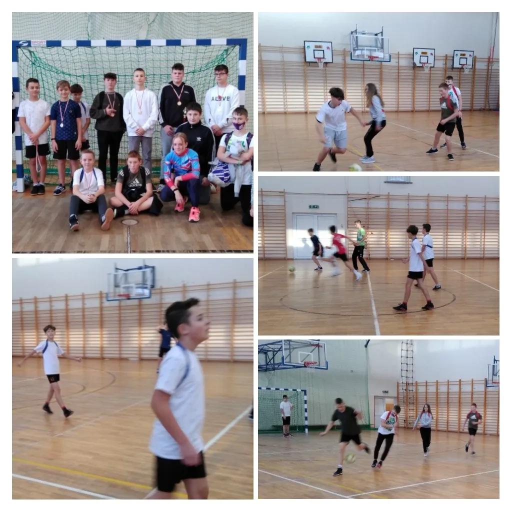 XX JUBILEUSZOWY MIKOŁAJKOWY  TURNIEJ  PIŁKI HALOWEJ klas VII - VIII