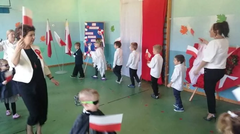 BIAŁY ORZEŁ W PRZEDSZKOLU  W WITKOWIE