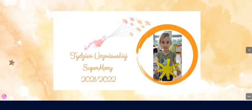 "Tydzień Uczniowskiej SuperMocy".