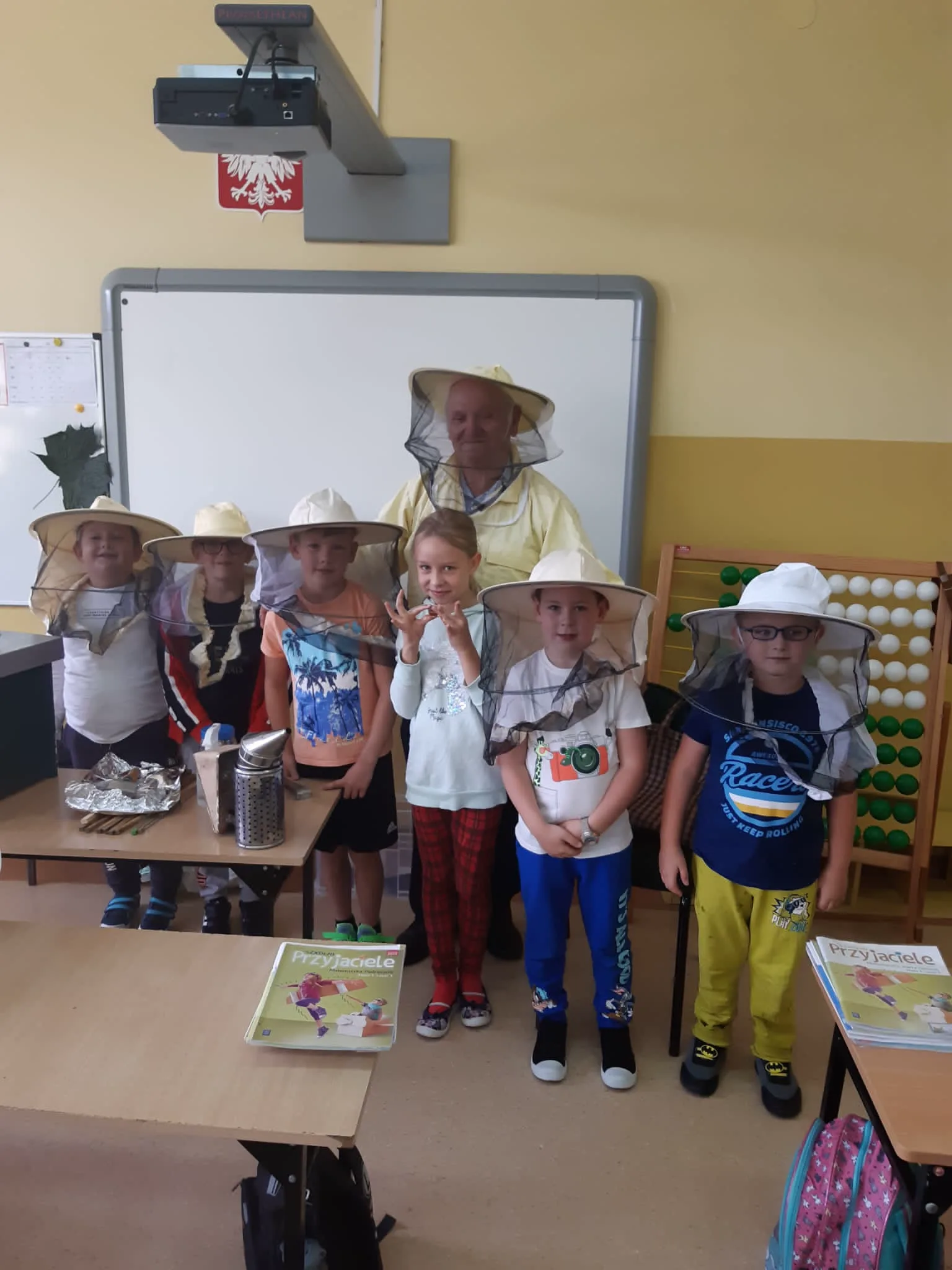 SPOTKANIE Z PSZCZELARZEM