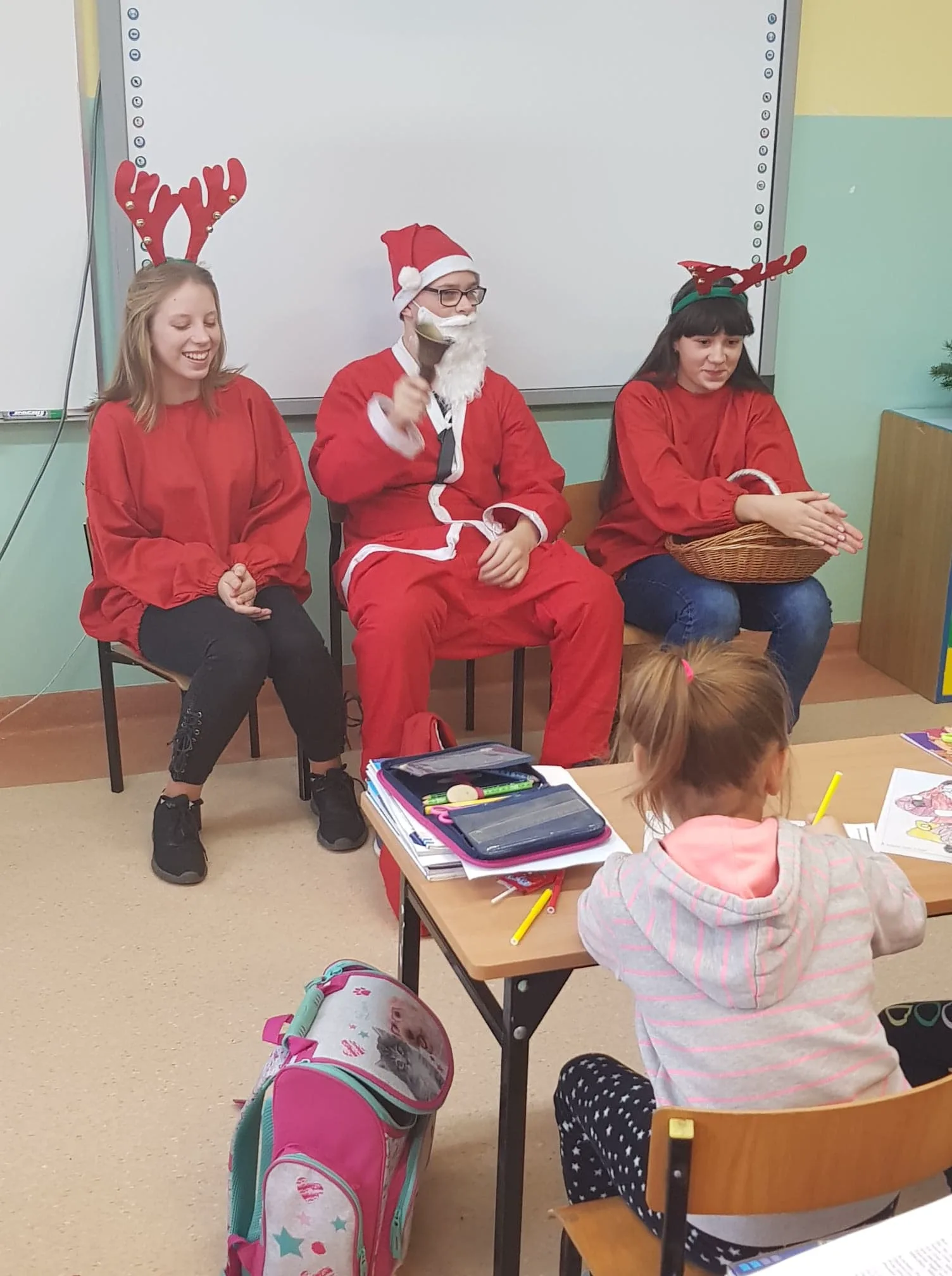 Święty Mikołaj odwiedził naszą szkołę...