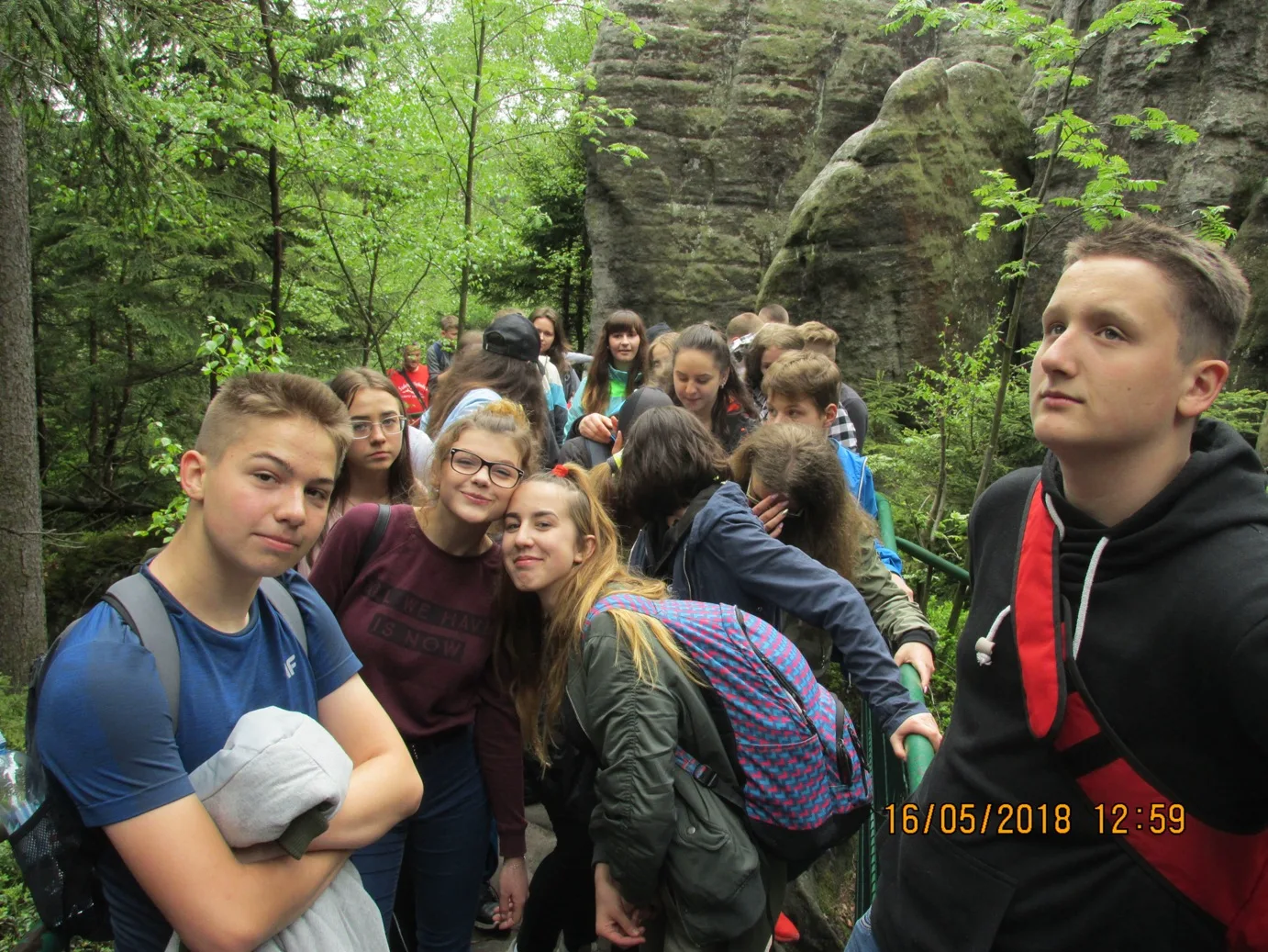 Klasy III na wycieczce w Karłowie