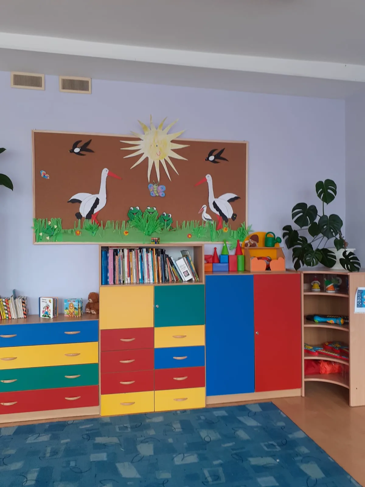 Wiosna w przedszkolu.