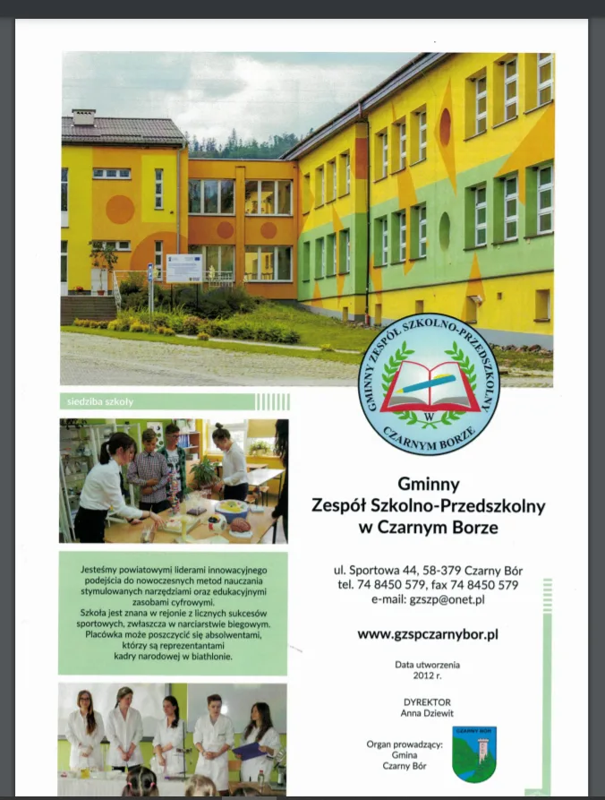 Biuletyn Stowarzyszenia Szkół Innowacyjnych Regionu Wałbrzyskiego