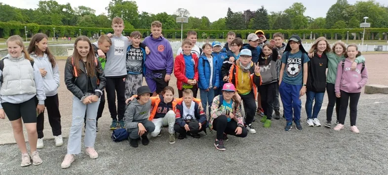 Klasa 5 b na wycieczce we Wrocławiu