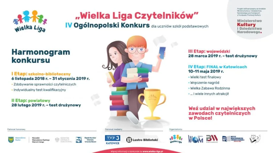 WIELKA LIGA CZYTELNIKÓW - ETAP POWIATOWY