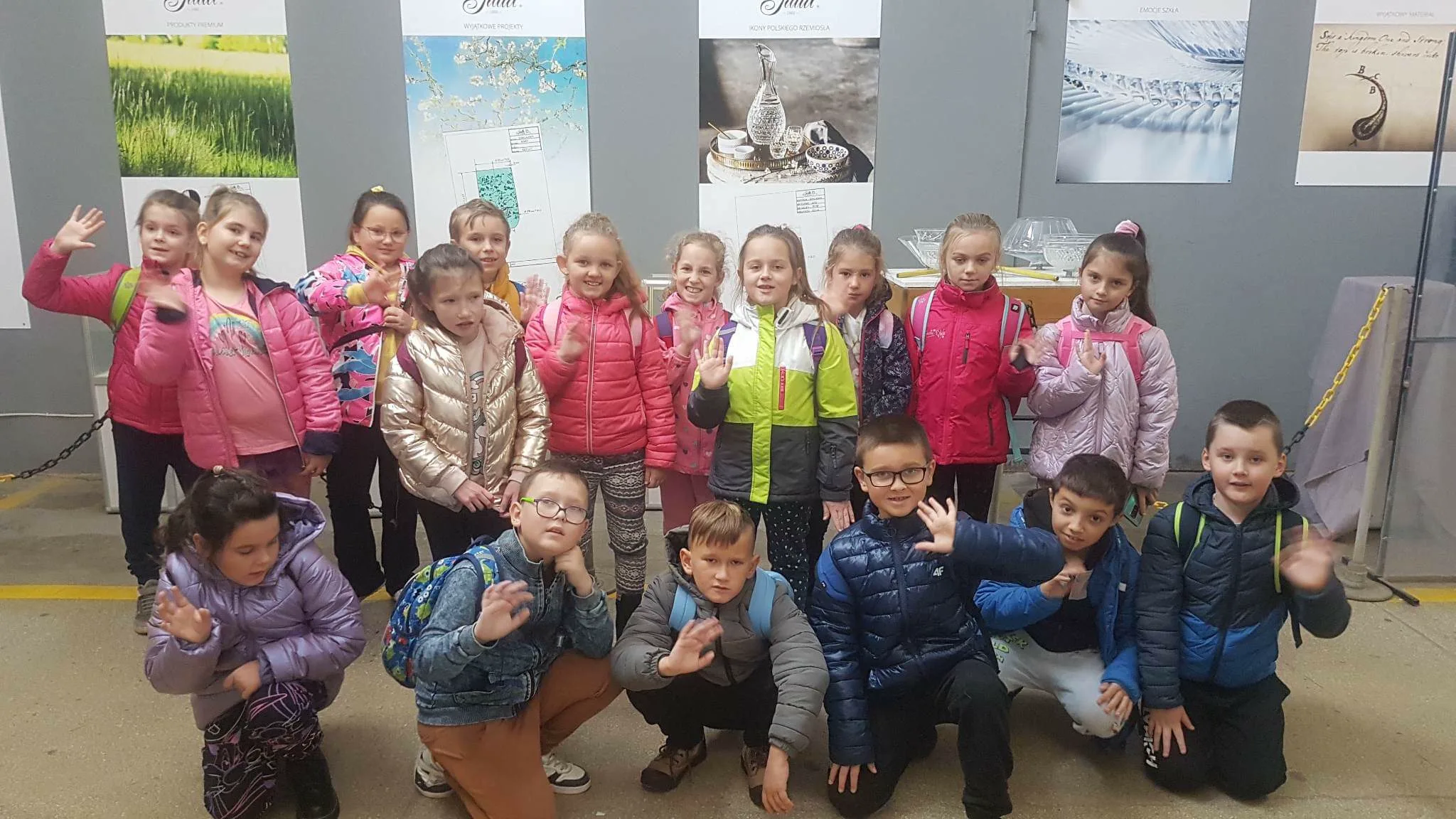 Wycieczka klas 2 i 3 do "Krystalium"