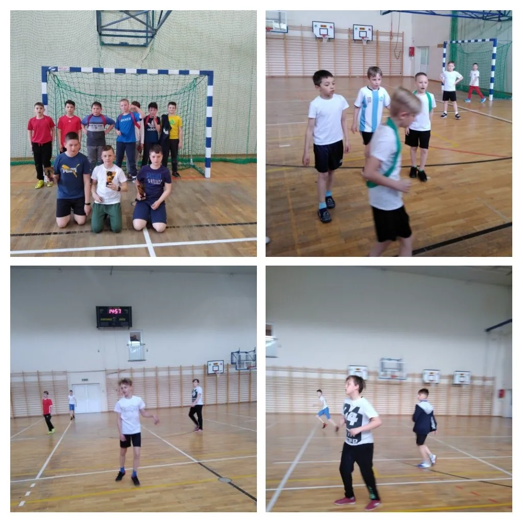 Wiosenny Turniej Piłki Halowej klas IV – VI sponsorowany przez Wójta Gminy Czarny Bór