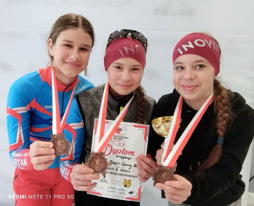 Osiągnięcia naszych uczniów na MISTRZOSTWACH POLSKI W BIATHLONIE - JAKUSZYCE 17-19.02.2023