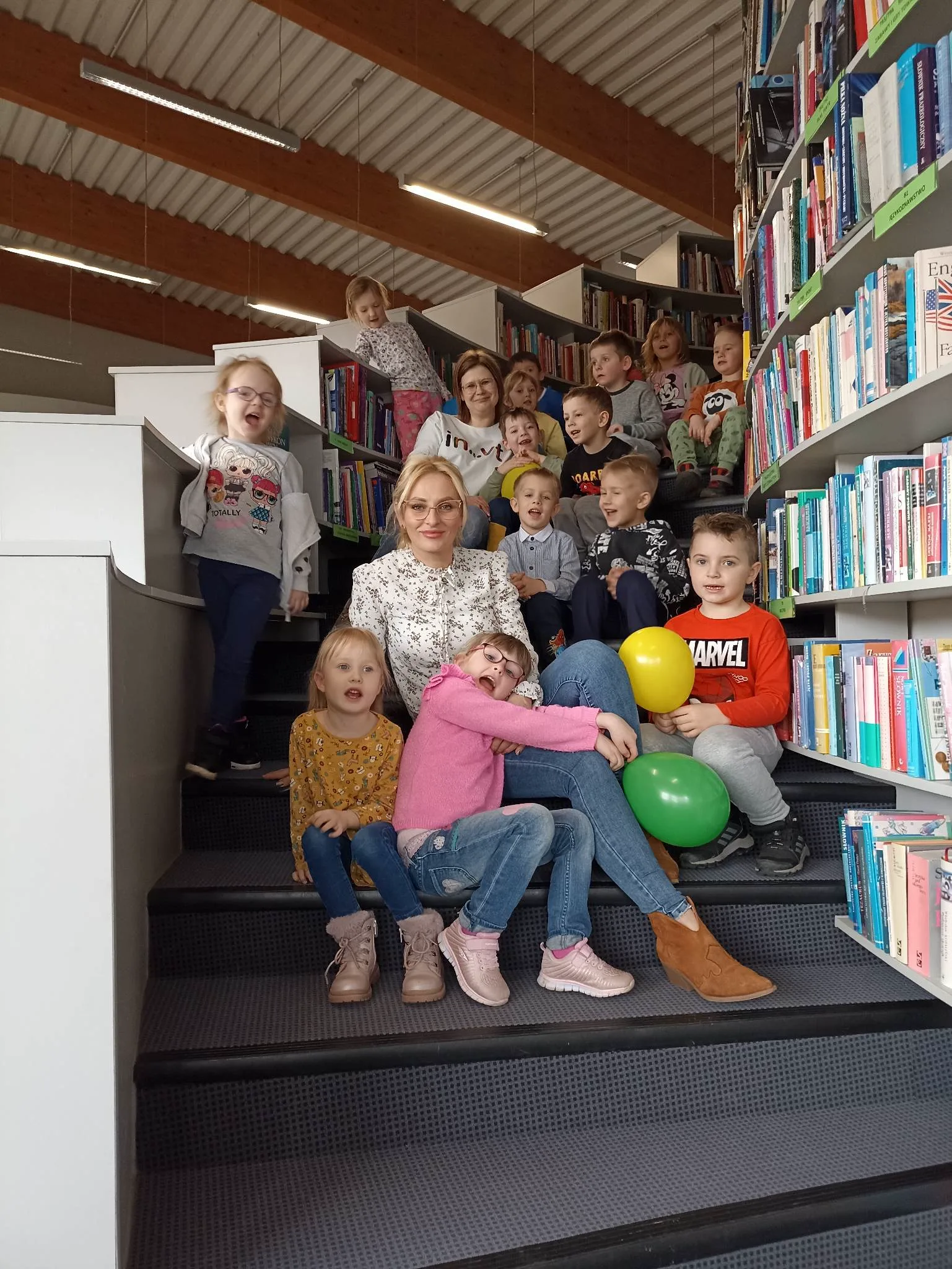 „SŁONECZKA” W BIBLIOTECE!