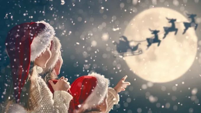 Idzie, idzie Święty z długą siwą brodą