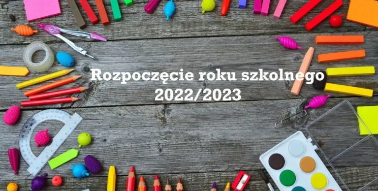 Uroczyste rozpoczęcie roku szkolnego 2022/2023