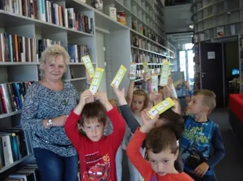 Przedszkolaki w Bibliotece
