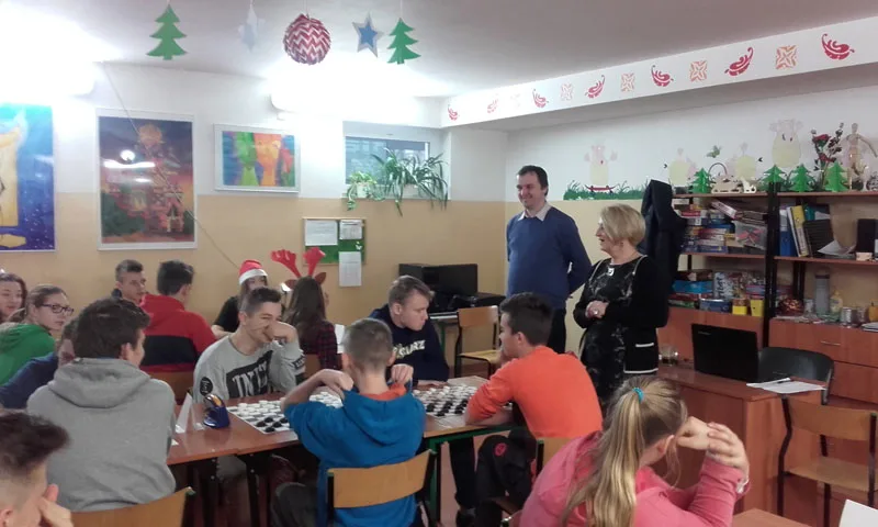 I Mikołajkowy Turniej w warcaby 100-polowe