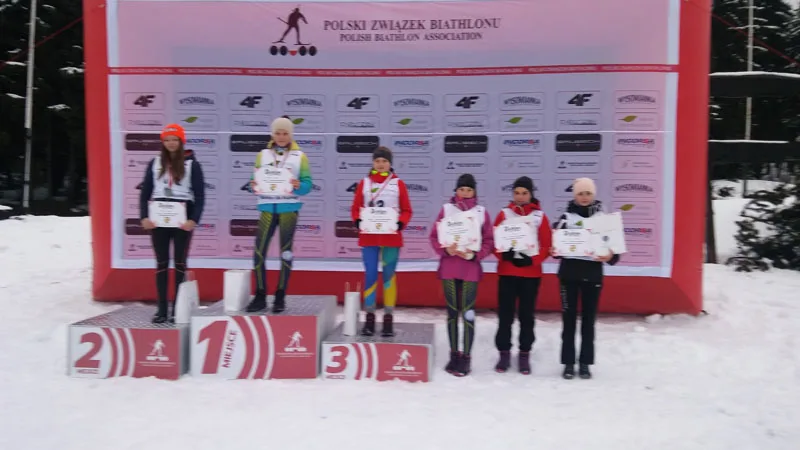 Udany start uczniów GZSP w Czarnym Borze podczas ogólnopolskich zawodów biathlonowych Puchar Polski I kategorii ,,Celuj w Igrzyska” Jakuszyce 9-11.01.2018 r.