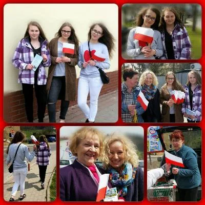 Patriotyzm w wydaniu uczniów, czyli Dzień Flagi w Czarnym Borze