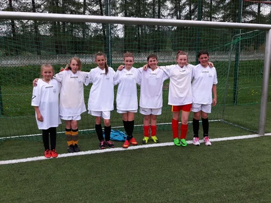 II miejsce reprezentacji dziewcząt w piłce nożnej