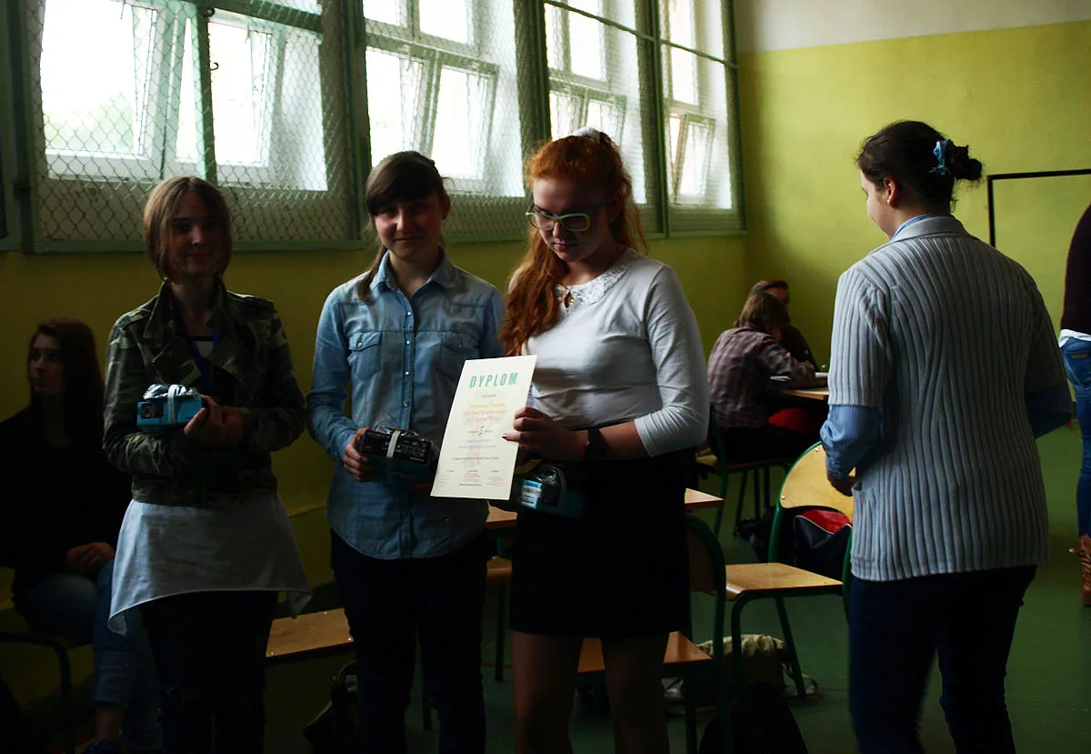 Gimnazjalni ekolodzy  – Agnieszka Dziwak, Aleksandra Kłos, Karolina Szymczukiewicz, Kinga Snopko