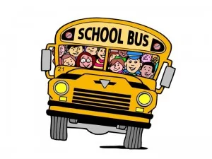 Rozkład  jazdy autobusów szkolnych w dniu 4 wrzesnia 2017 r.